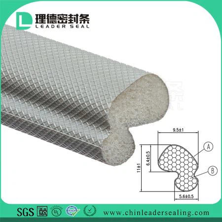 Vodotesné vinylové plátované počasie Pás tesnenie